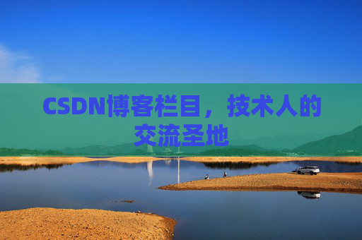 CSDN博客栏目，技术人的交流圣地